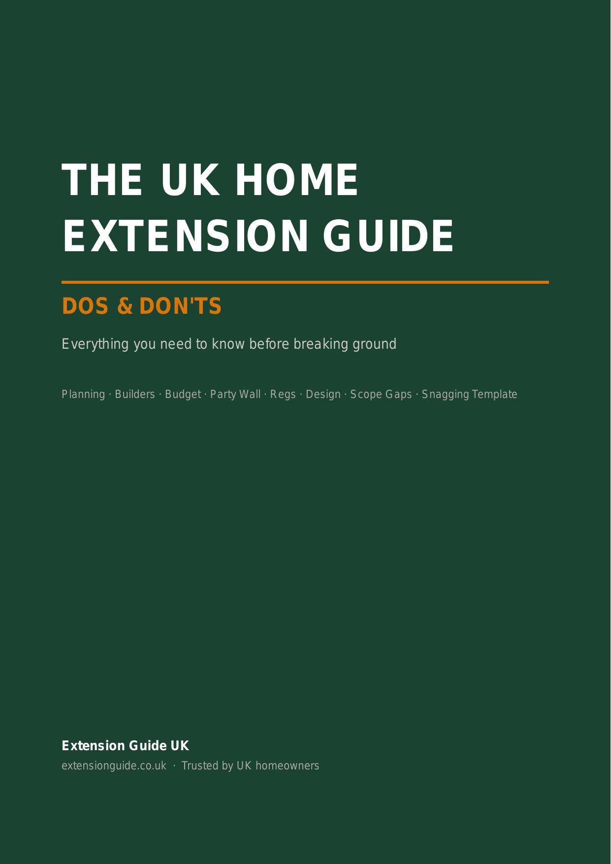 Guide page — Cover & Overview
