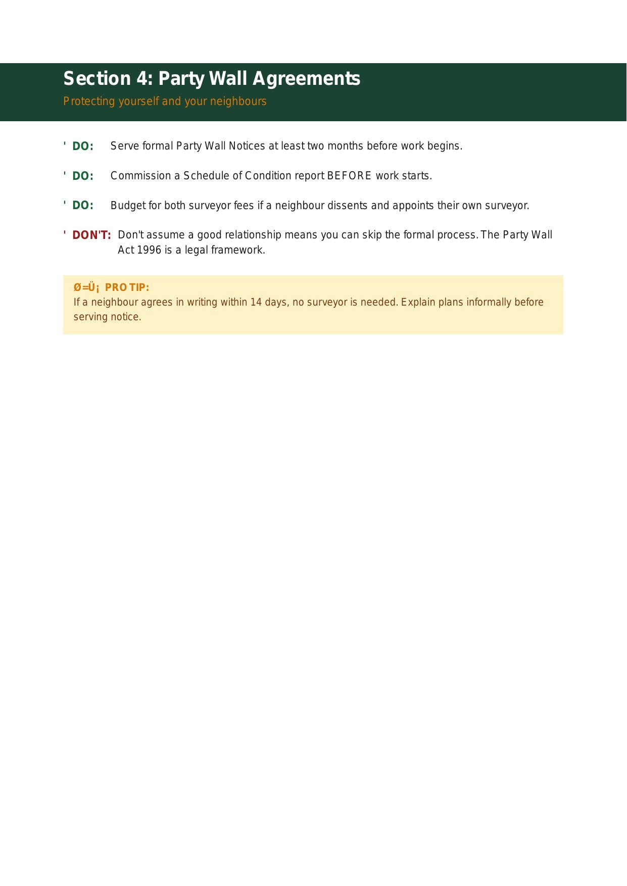Guide page — Budget Management